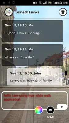 Type While Walk android App screenshot 3